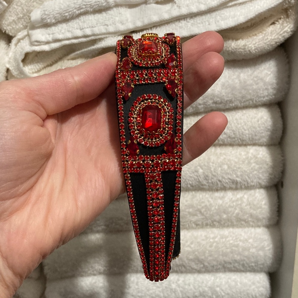 Red Glam Headband